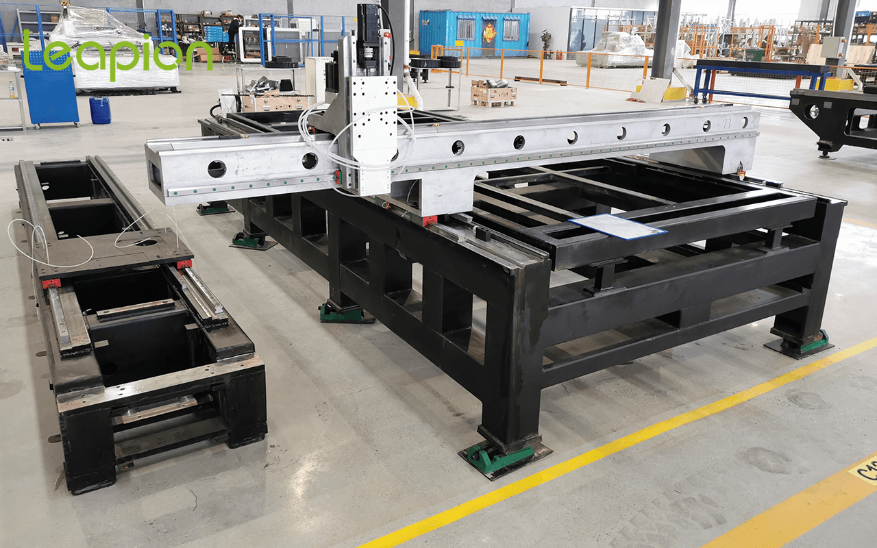 Application of steel plate welding bed structure in laser cutting